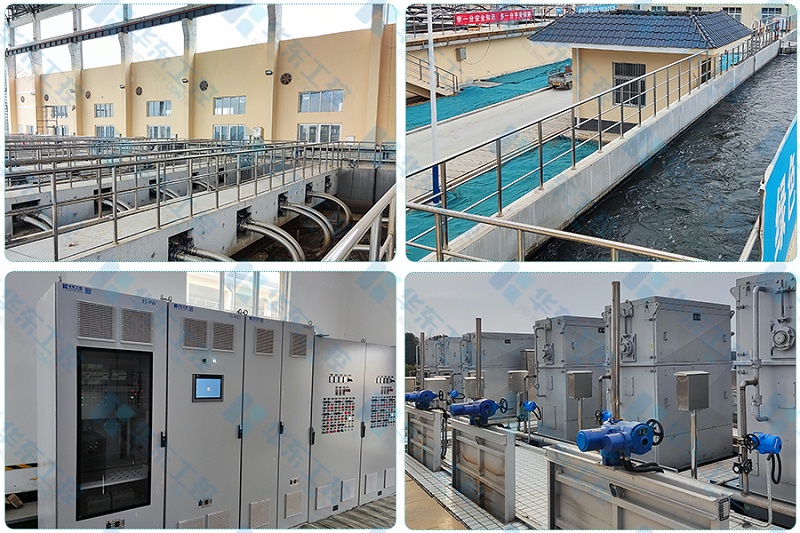 華東工控-污水處理廠電氣安裝現場