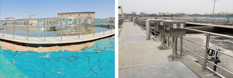 西平縣第三污水處理廠現場