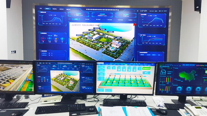 自來水廠智能化改造工程 實現水廠設備遠程自動化控制